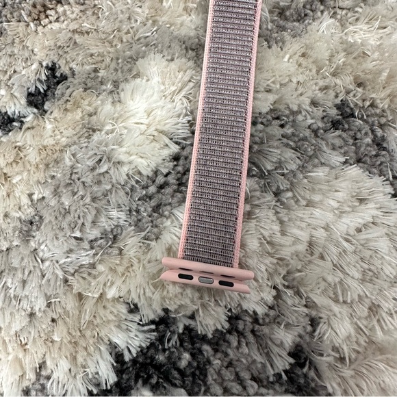 Apple Watch Replacement Sport Band Nike + Edition Space Dye Pink Nylon 38mm - Picture 7 of 8